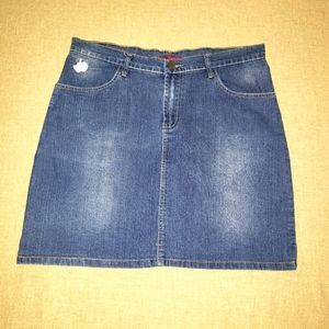 Apple Bottoms Vintage Jeans Skirt Size 13/14. Denim. Women's